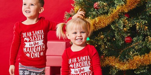 Matching Family Pajamas as Low as $19.99 at Zulily