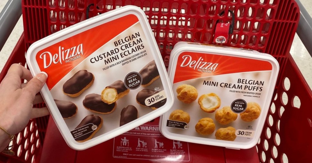 Delizza Desserts in Target Shopping Cart