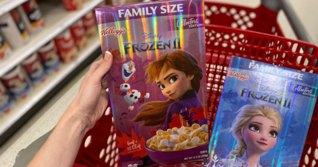 kelloggs disney frozen cereal