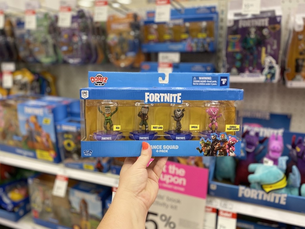 Domez Fortnite Dance Squad Action Figures 4pk