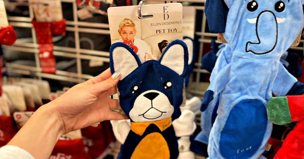 ED Ellen DeGeneres Flattie Pet Toy