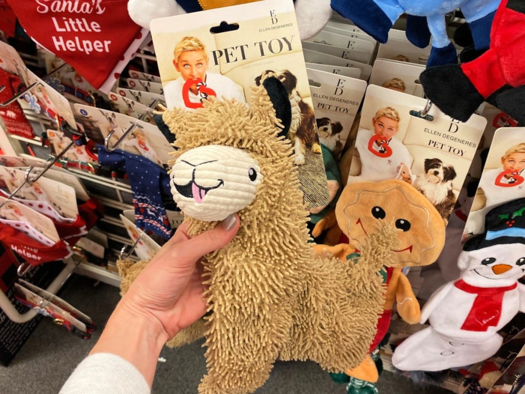 Ellen Degeneres Llama Dog Toy