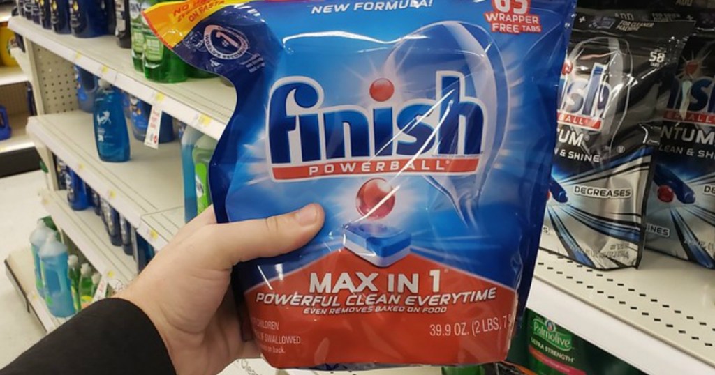 Finish Powerball Max in 1 Dishwasher Detergent