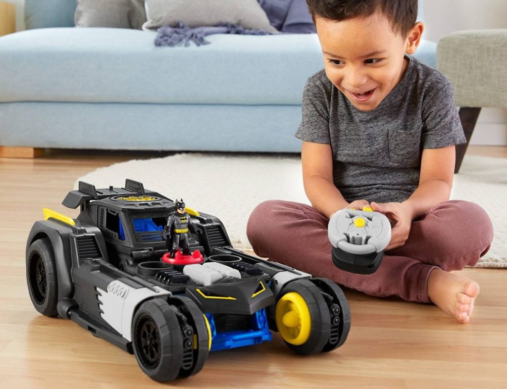 Fisher-Price Imaginext DC Super Friends Transforming Batmobile RC Vehicle