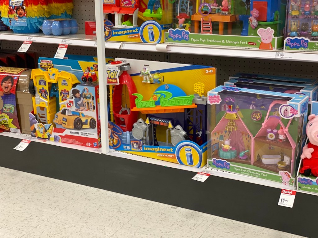 Fisher Price Pizza Planet on Target Shelf