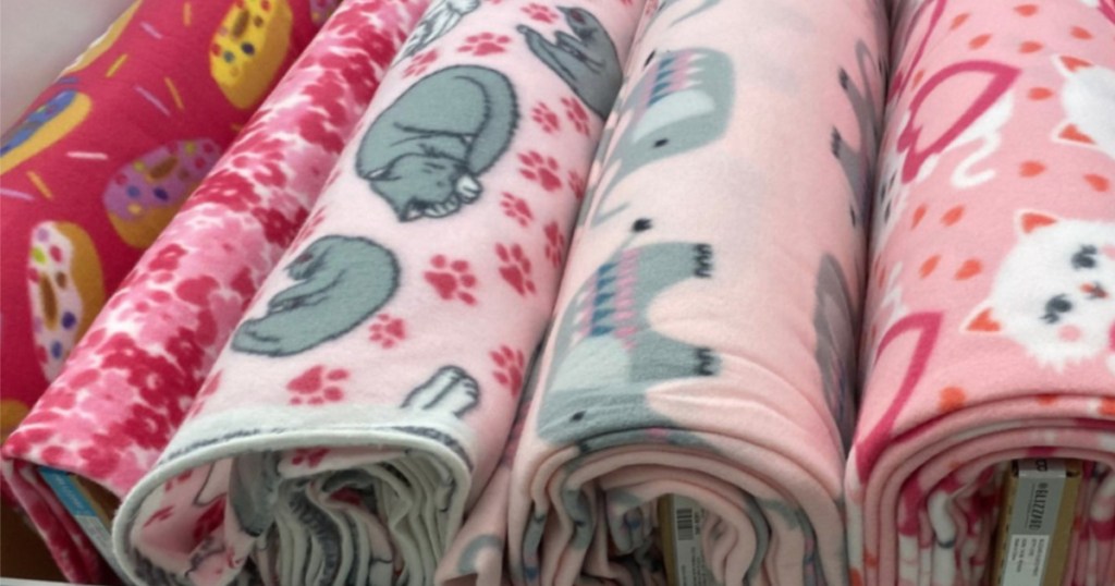 fleece fabric at joanns