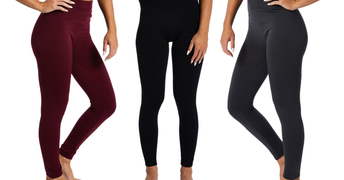 Fleece-Lined Leggings Set