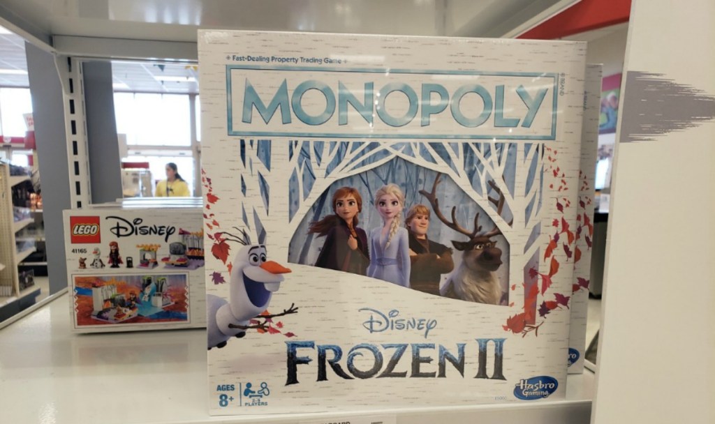 Frozen 2 Monopoly game at Target