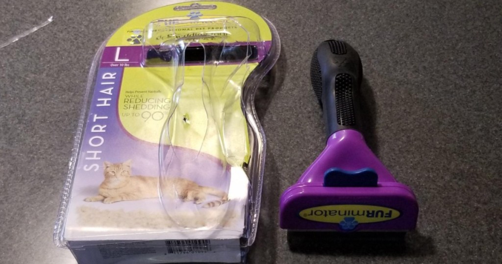 Furminator with packaging