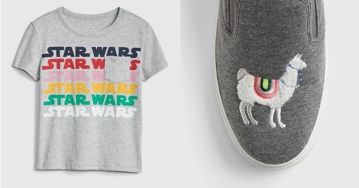 GapKids Star Wars Tee and Llama Shoes