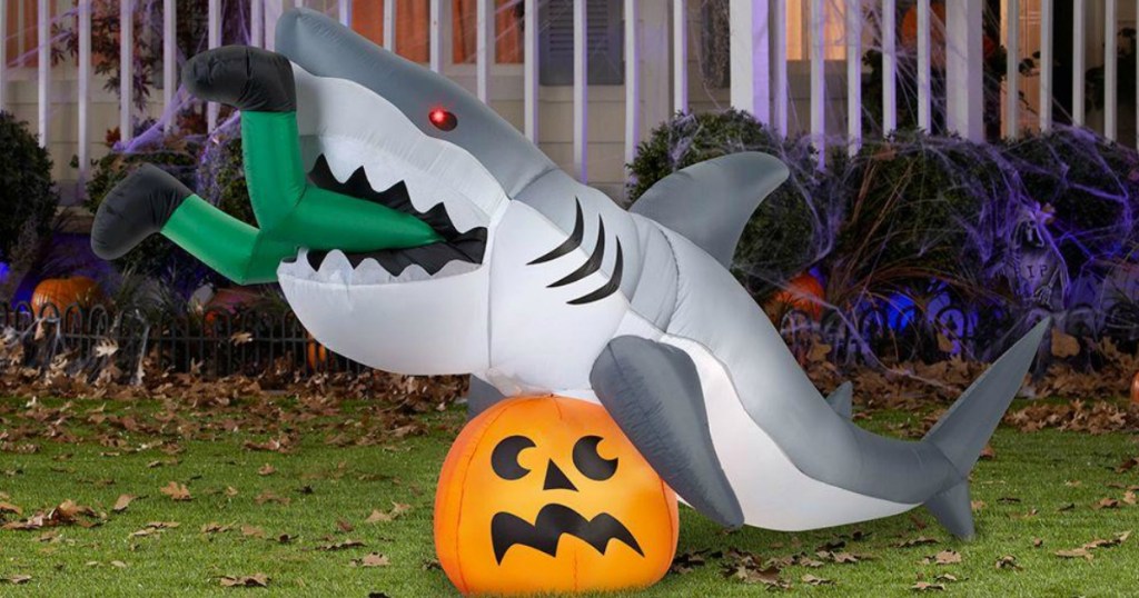 Gemmy Halloween Shark Inflatable