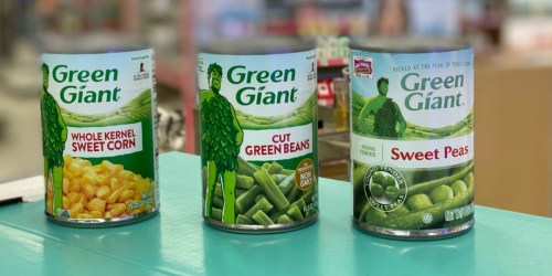 Green Giant Canned Vegetables Only 50¢ Each at Walgreens