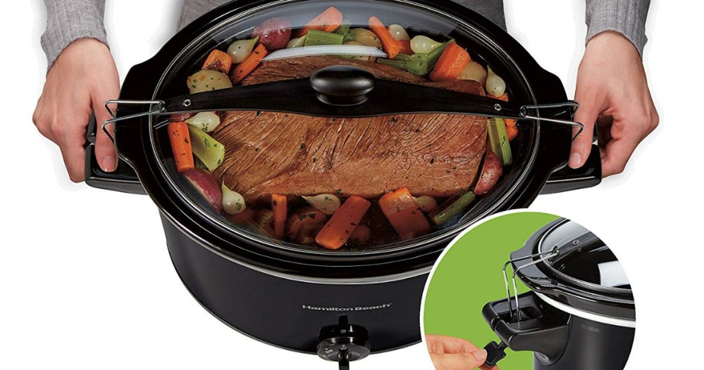 Hamilton Beach Extra-Large Stay or Go 10-Quart Slow Cooker