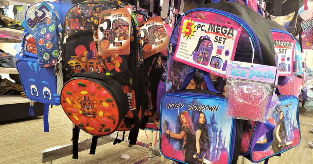 Kids 5-Piece Backpack Sets at Kohls