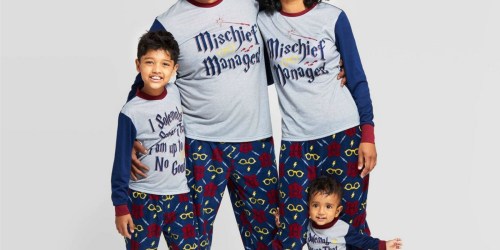 20% Off Matching Family Christmas Pajamas at Target | Harry Potter, Peanuts, & More