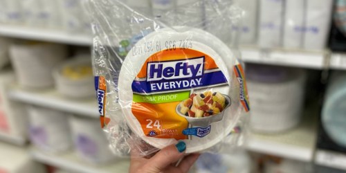 Hefty Disposable Plates & Bowls Only $1.39 at Target | Just Use Your Phone