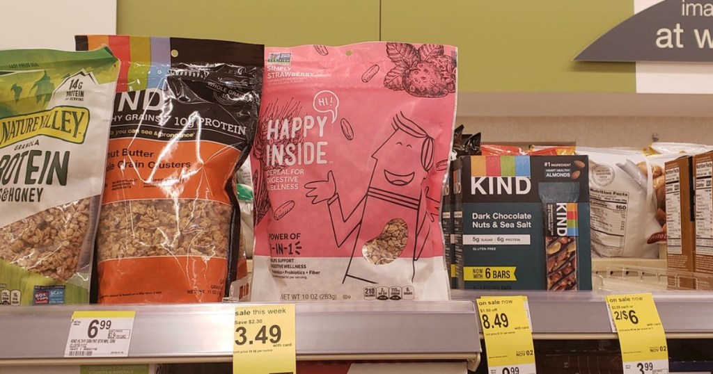 Hi! Happy Inside Cereal at Walgreens on sale