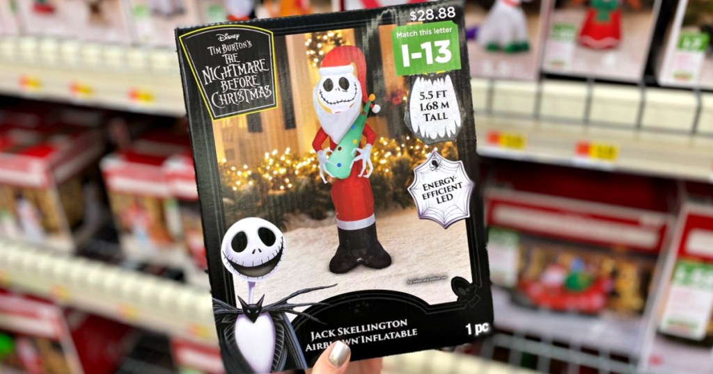 Holiday Time Yard Inflatables Jack Skellington