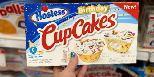 Save on New Hostess Birthday Cupcakes at Target