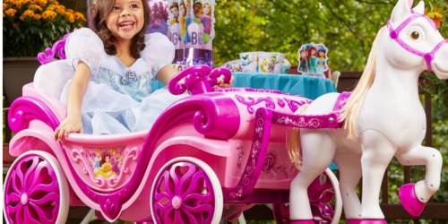 Disney Princess Horse & Carriage Ride-On Toy Only $99 Shipped (Regularly $200)