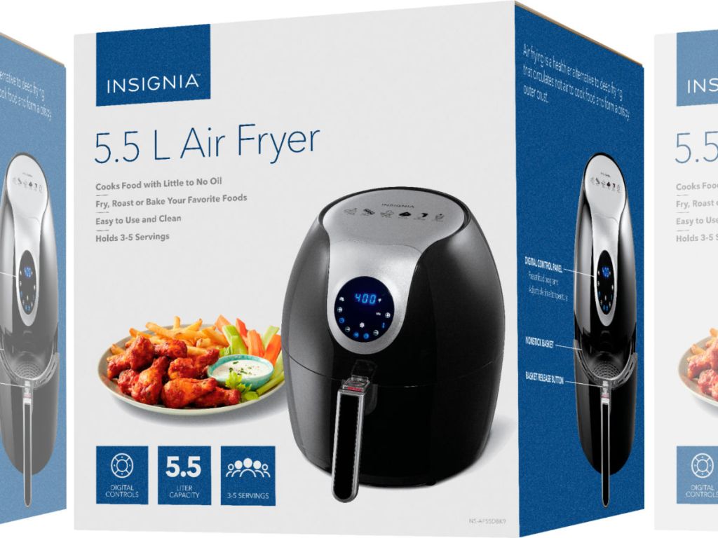 Insignia Digital Air Fryer 5.8-Quart