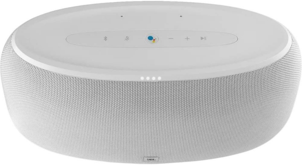 Wireless speaker in white - top view