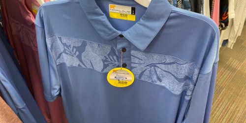 Jack Nicklaus Men’s Polo Shirts Only $12.50 at Target (Regularly $24)