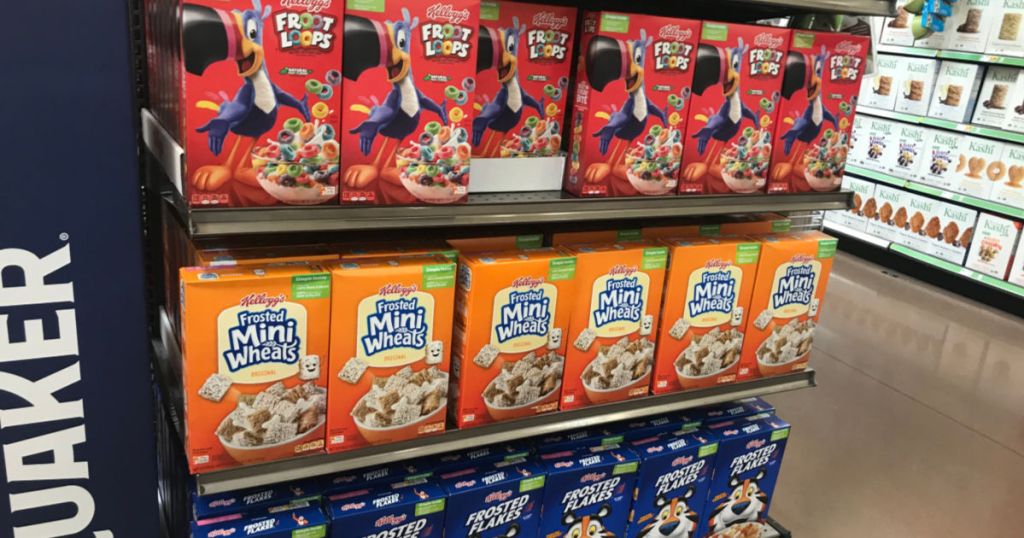 Kelloggs Cereal in Kroger