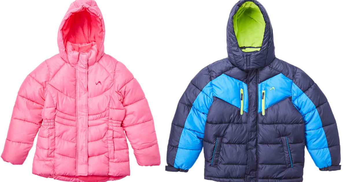 two kids winter coats