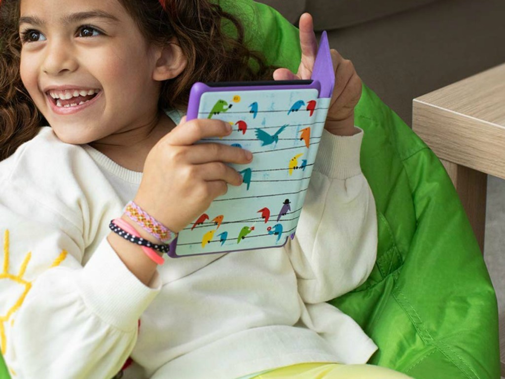 Kindle Kids Edition with Birds Cover