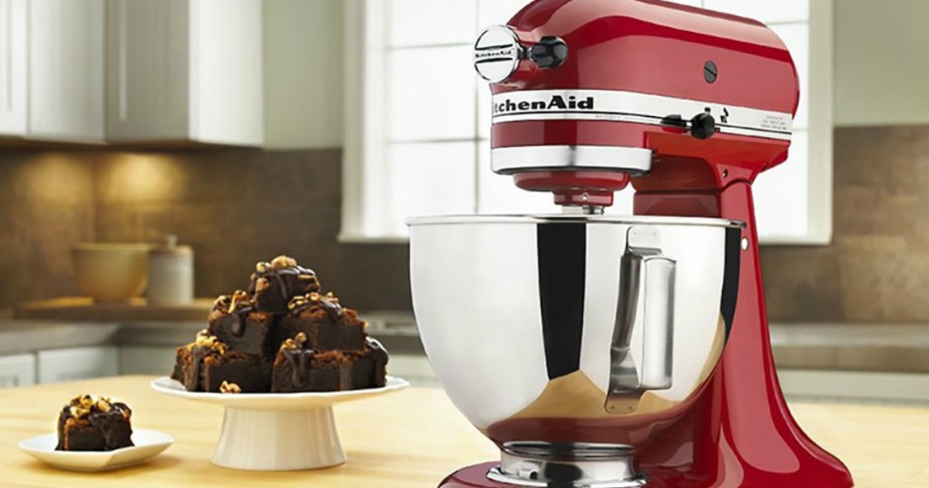 KitchenAid Mixer on counter