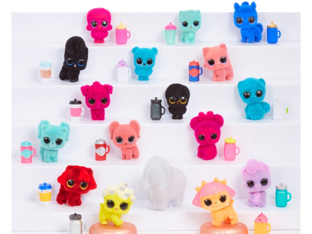 L.O.L. Surprise! Fuzzy Pets with Washable Fuzz & Water Surprises