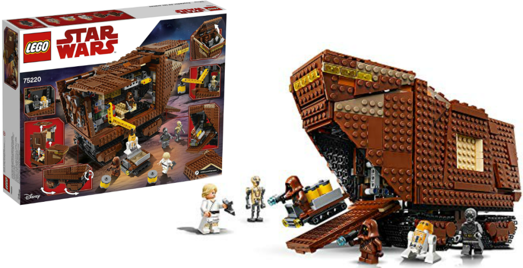 LEGO Star Wars Sandcrawler building set