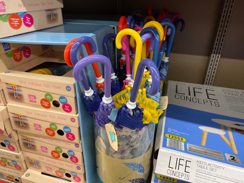 Lily & Dan Umbrellas at ALDI