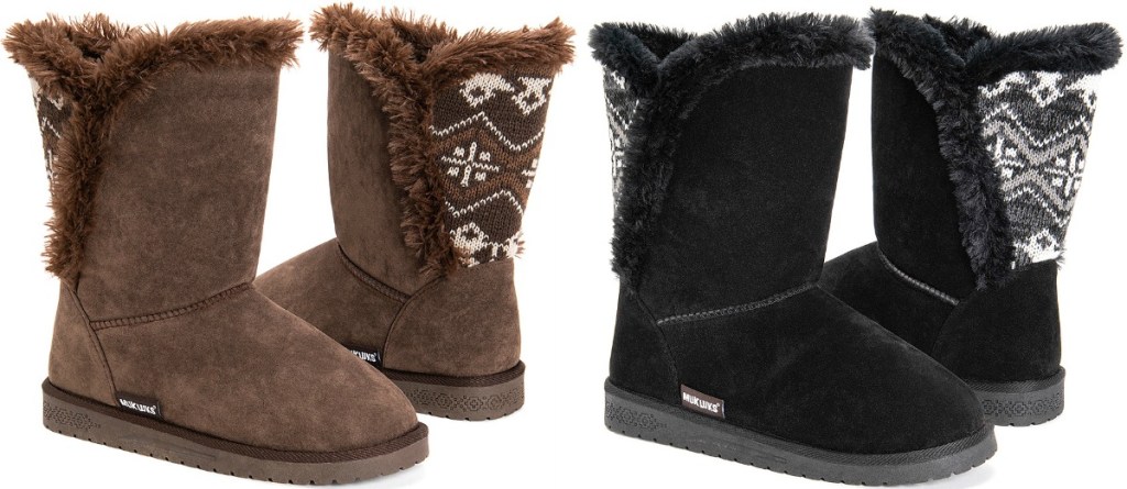 Muk Luks Women's Carey Boots in two colors