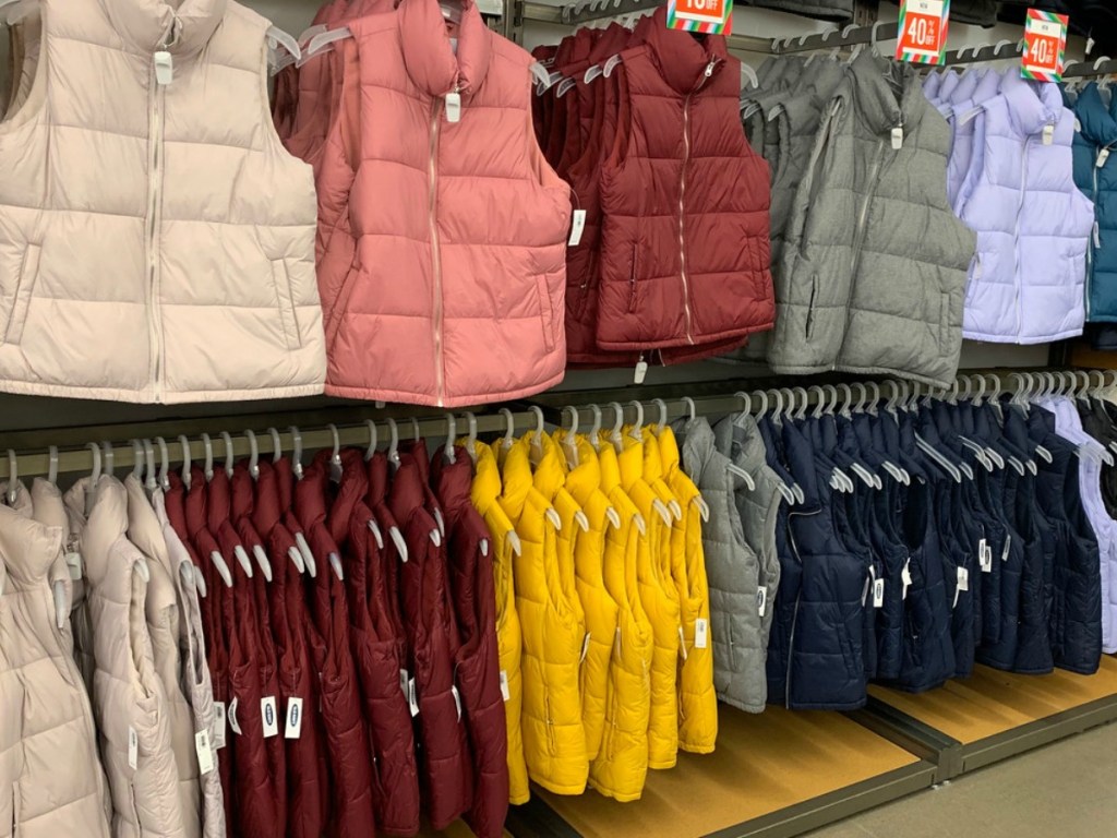 Old Navy Adult Puffer Vests