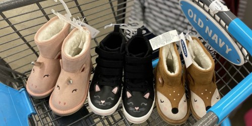 50% Off Old Navy Shoes for the Whole Family + Free Shipping on $25+