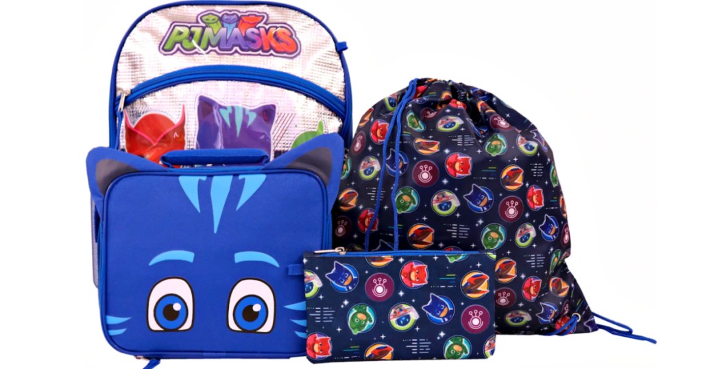 PJ Masks 5-Piece Backpack Set at Kohls