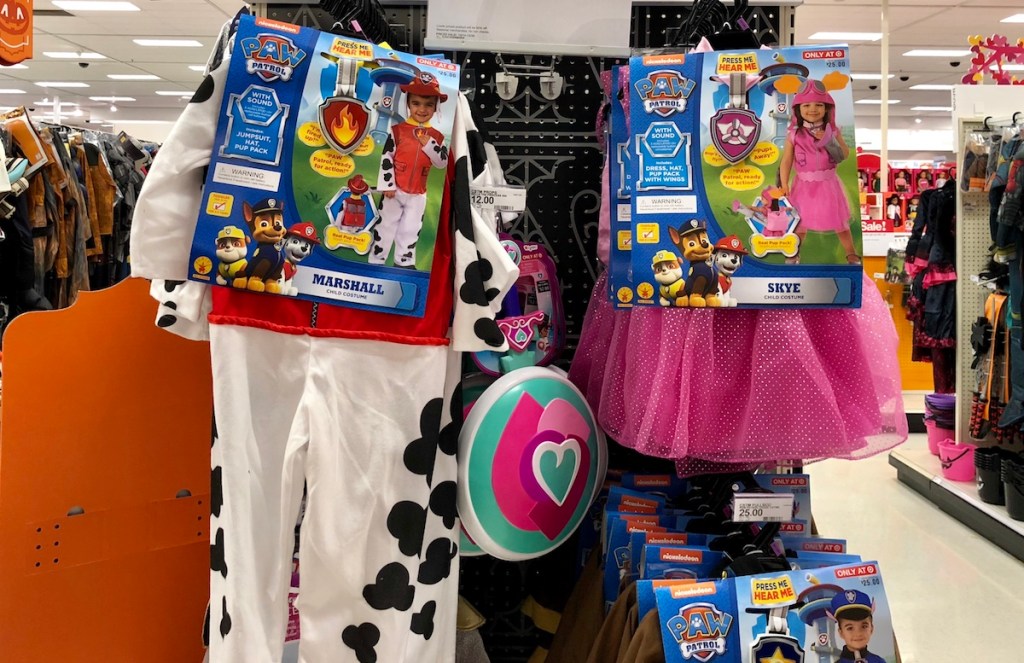 Paw Patrol Costumes at Target