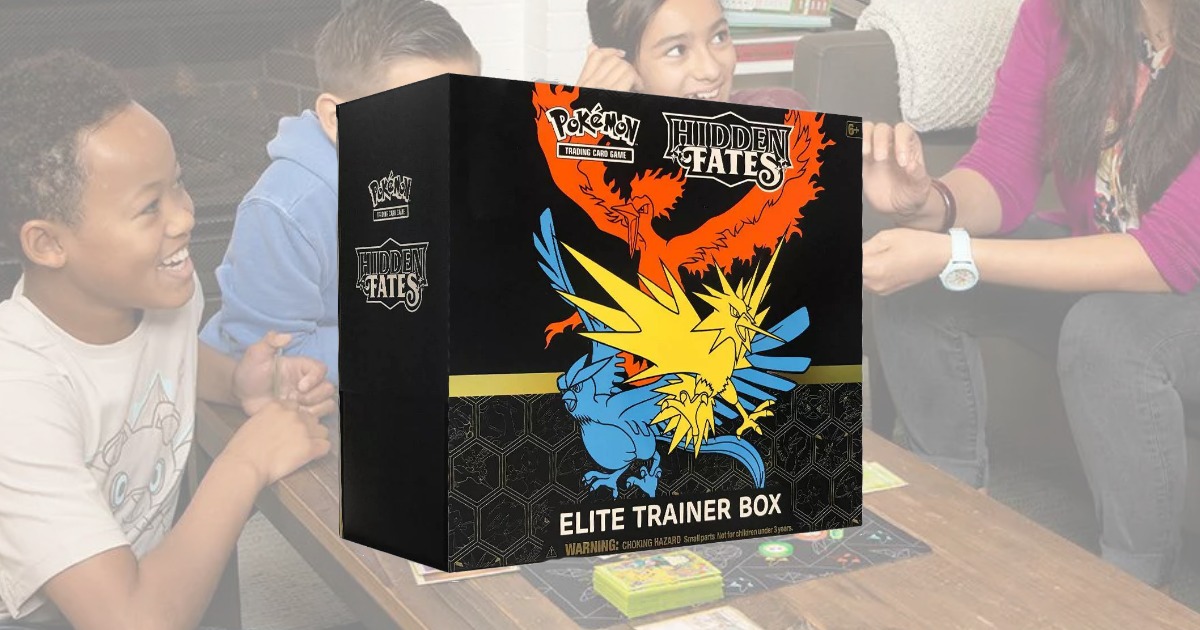 Hidden Fates Pokemon Elite Trainer Box