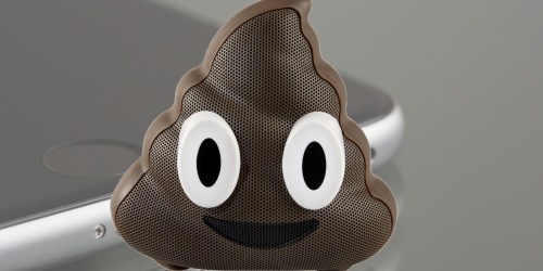 CUTE Poop Emoji Wireless Speaker Only $7.49 (Regularly $25)