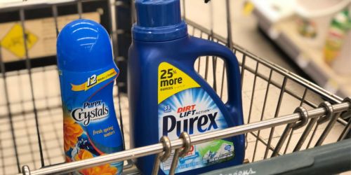 Purex Laundry Detergent, Crystals, and Pacs Only 99¢ at Walgreens