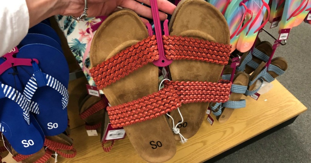 SO sandals clearance