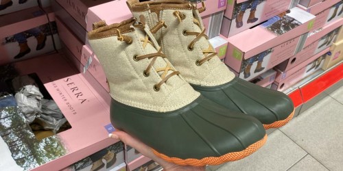 Ladies Winter Boots Only $24.99 at ALDI