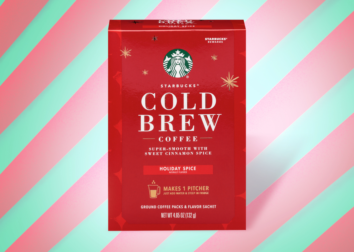 Starbucks Holiday Spice Cold Brew