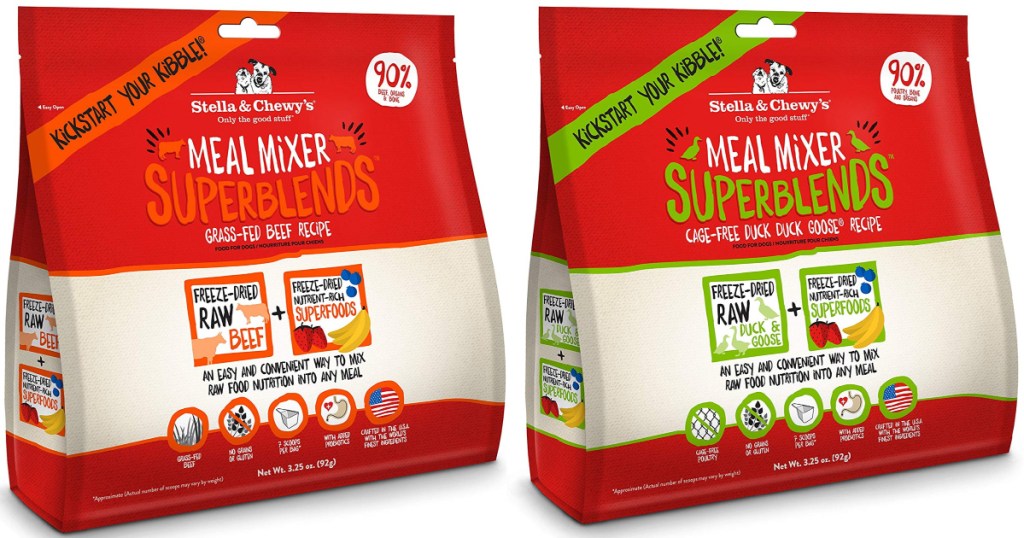 Stella & Chewy's Dried Meal Mixers Super Blends