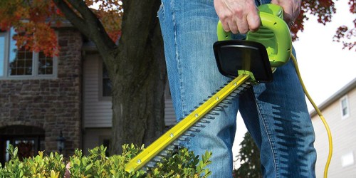 Sun Joe Electric Hedge Trimmer Just $22 (Regularly $50)