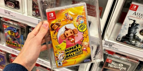 Super Monkey Ball Banana Blitz Nintendo Switch or PS4 Game Only $26.66 Shipped (Regularly $40)