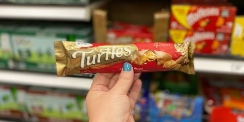 Turtles King Size Chocolate Bars Only $1 at Target | Just Use Your Phone