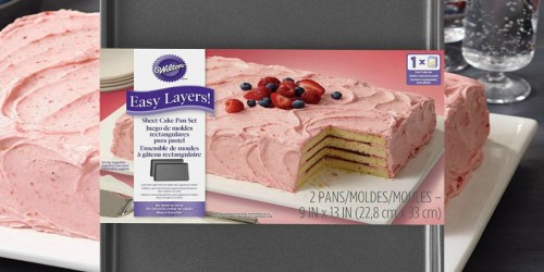 Wilton Easy Layers Sheet Cake Pan 2-Piece Set Only $6.44 at Amazon (Regularly $10.39)